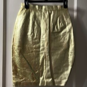 Leather Skirt around 26 for the waist size